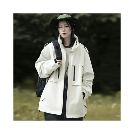 Couples Jacket Autumn and Winter Outdoor Travel 3 in 1 Plus Fleece Jacket Mountaineering Clothes