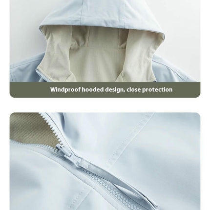 Spring and Autumn Women's Jacket Double-sided Windproof and Waterproof Mountaineering Sports Jacket