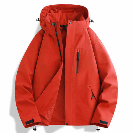 One-Piece Casual Jacket, Windproof and Waterproof, Couple Hiking and Mountaineering Jacket