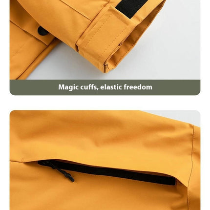One-Piece Casual Jacket, Windproof and Waterproof, Couple Hiking and Mountaineering Jacket