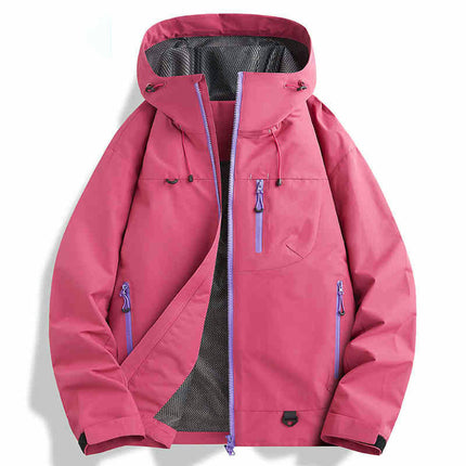 Spring and Autumn Women's Outdoor Windproof and Waterproof Mountaineering Clothing