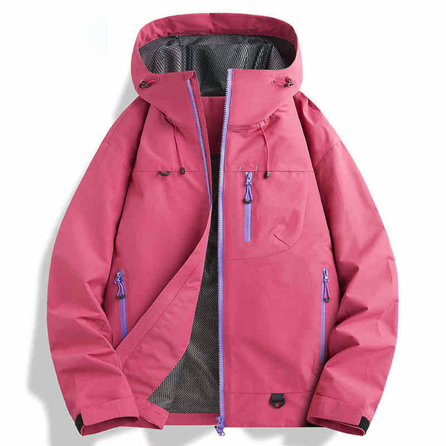 Spring and Autumn Women's Outdoor Windproof and Waterproof Mountaineering Clothing