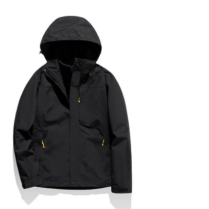 Winter Skiing Jacket 3 in 1 Waterproof Warm Snow Fleece Lining Coat Hooded Windproof Jacket
