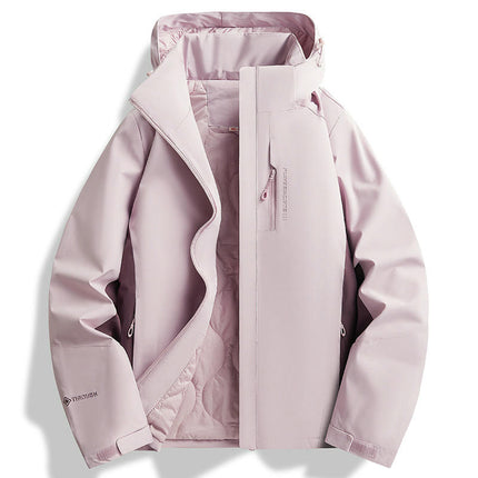 Outdoor Travel Jackets Men's and Women's Windproof Waterproof Warm Hiking Jackets