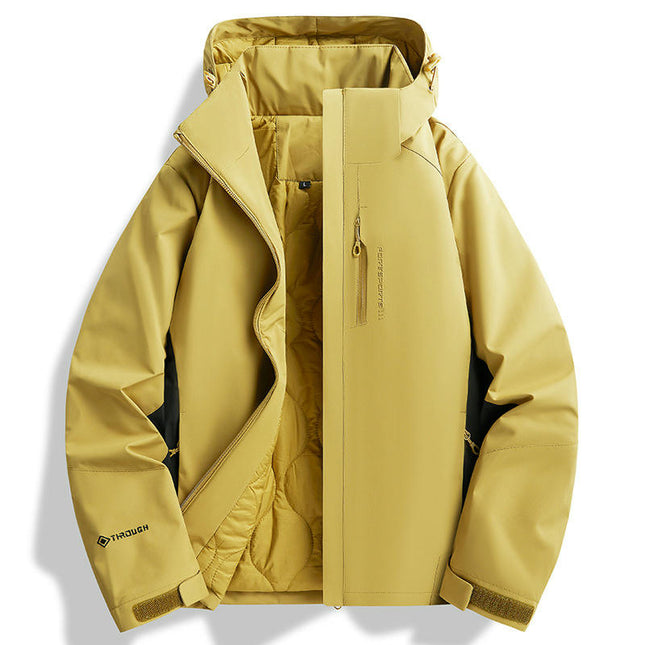 Outdoor Travel Jackets Men's and Women's Windproof Waterproof Warm Hiking Jackets