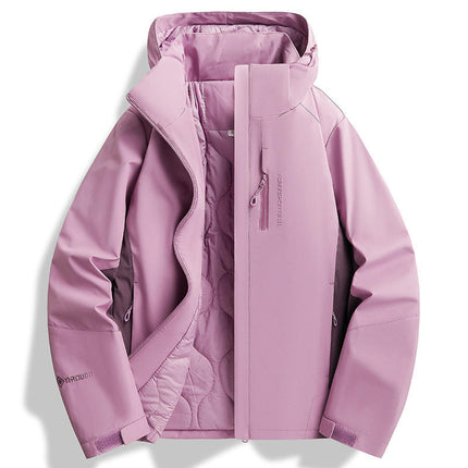 Outdoor Travel Jackets Men's and Women's Windproof Waterproof Warm Hiking Jackets