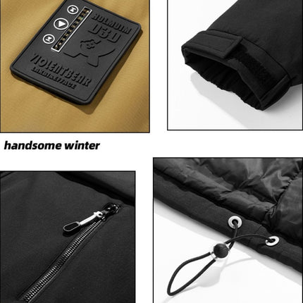 Men's Winter Jacket - Thick Down Windproof and Waterproof Outdoor Mountaineering Clothing