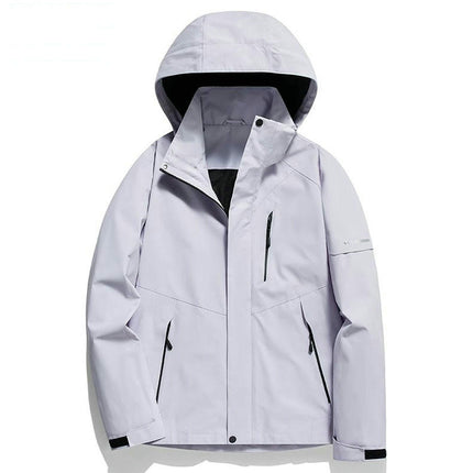 Men's and Women's Outdoor Jackets-Autumn and Winter Windproof and Waterproof 3-In-1 Jacket 2