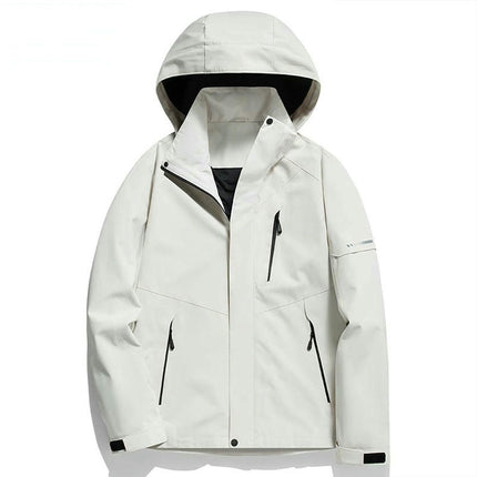 Men's and Women's Outdoor Jackets-Autumn and Winter Windproof and Waterproof 3-In-1 Jacket 1