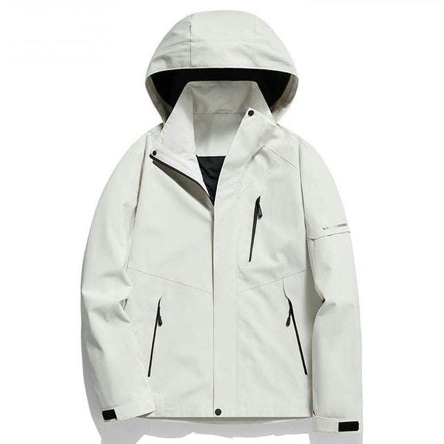 Men's and Women's Outdoor Jackets-Autumn and Winter Windproof and Waterproof 3-In-1 Jacket 1