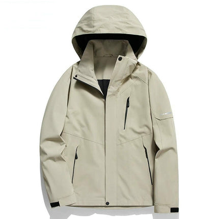 Men's and Women's Outdoor Jackets-Autumn and Winter Windproof and Waterproof 3-In-1 Jacket 1