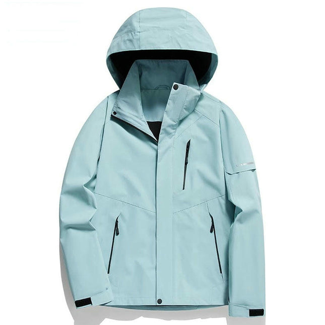 Men's and Women's Outdoor Jackets-Autumn and Winter Windproof and Waterproof 3-In-1 Jacket 2