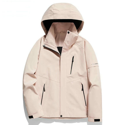 Men's and Women's Outdoor Jackets-Autumn and Winter Windproof and Waterproof 3-In-1 Jacket 1