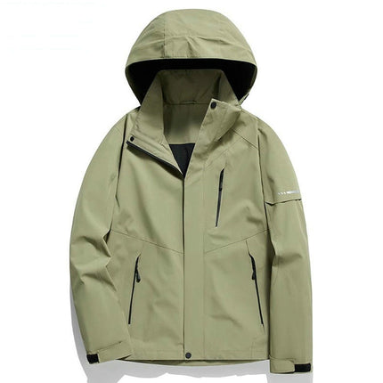 Men's and Women's Outdoor Jackets-Autumn and Winter Windproof and Waterproof 3-In-1 Jacket 2