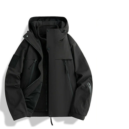 Outdoor Leisure Jacket - 3 in 1 Detachable Windproof and Waterproof Ski Jacket for Men and Women
