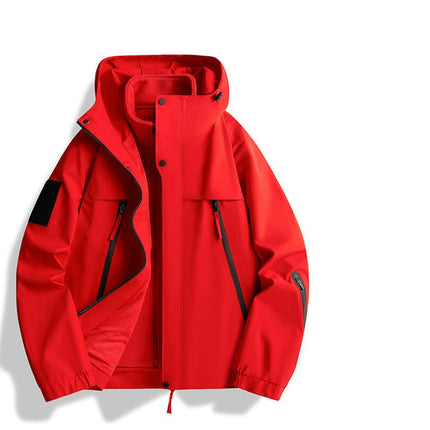 Outdoor Leisure Jacket - 3 in 1 Detachable Windproof and Waterproof Ski Jacket for Men and Women