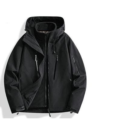 Woodpecker Jacket For Women Spring Three-In-One Windproof Waterproof Ski Jacket