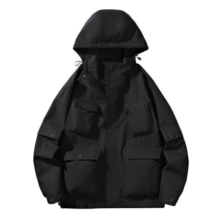 Outdoor Detachable Down Liner Three-In-One Jacket Winter Warm Ski Mountaineering Jacket