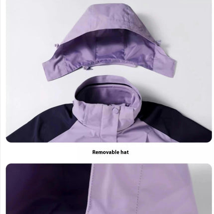 Three-In-One Outdoor Winter Windproof and Waterproof Jacket