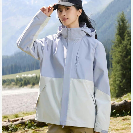 Men's Outdoor Jacket 3 In 1 Windproof and Waterproof Jacket