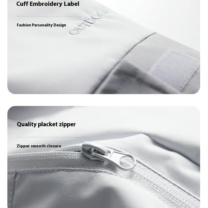 Spring and Autumn Casual Hooded Jacket Outdoor Windproof and Waterproof Mountaineering Clothes
