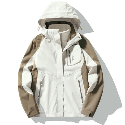 Waterproof 3-in-1 Jacket Warm Winter Snow Coat Windproof Rain Snowboarding Jackets