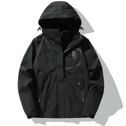 Waterproof 3-in-1 Jacket Warm Winter Snow Coat Windproof Rain Snowboarding Jackets