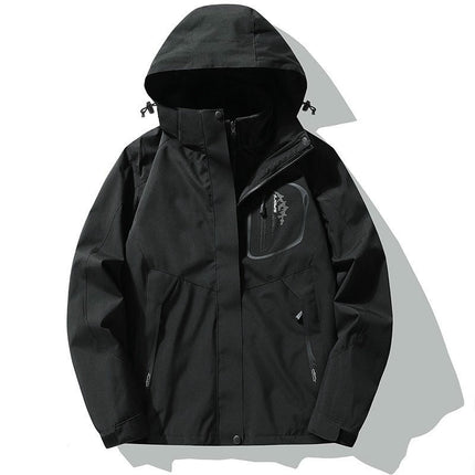Waterproof 3-in-1 Jacket Warm Winter Snow Coat Windproof Rain Snowboarding Jackets