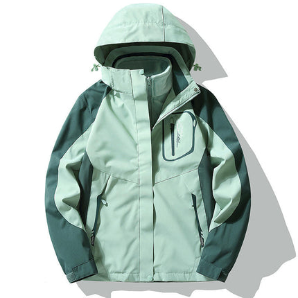 Waterproof 3-in-1 Jacket Warm Winter Snow Coat Windproof Rain Snowboarding Jackets