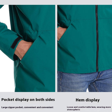 Outdoor 3-in-1 Jacket - Windproof Rainproof Warm Jacket, Mountaineering Clothes