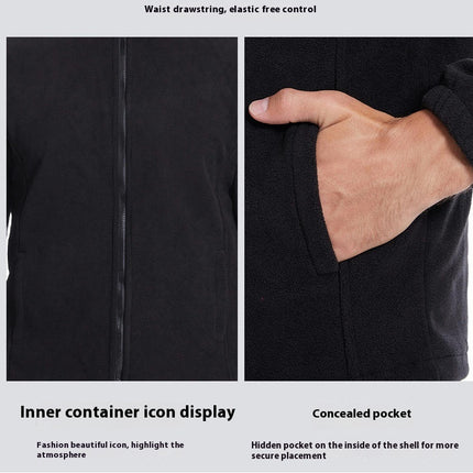 Outdoor 3-in-1 Jacket - Windproof Rainproof Warm Jacket, Mountaineering Clothes