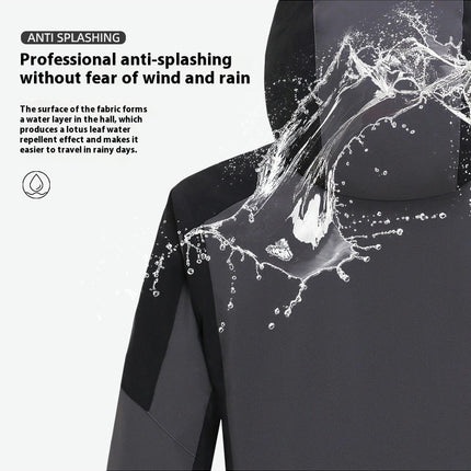 Men's and Women's Outdoor Jacket 3 In 1 Removable Grab Lining Waterproof Mountaineering Clothing