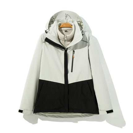 3 in 1 Jacket - Winter Thickened Windproof Mountaineering Suit Waterproof Ski Suit