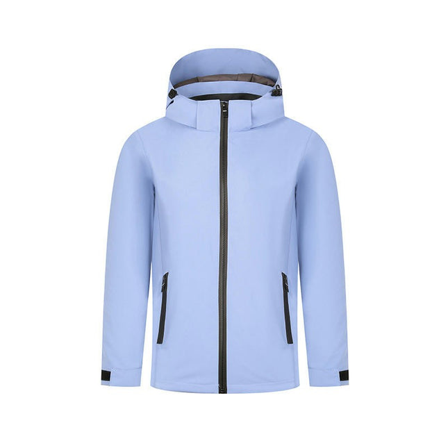 Outdoor Thin Solid Color Jacket Waterproof Windproof Casual Jacket Mountaineering Clothing