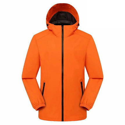 Men's and women's Spring and Autumn Thin Jackets, Windproof and Waterproof Hooded Hiking Jackets