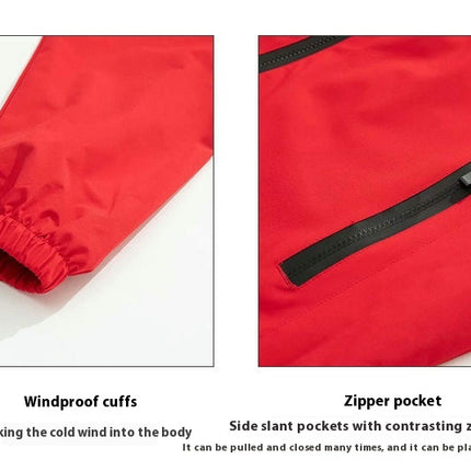 Men's and women's Spring and Autumn Thin Jackets, Windproof and Waterproof Hooded Hiking Jackets