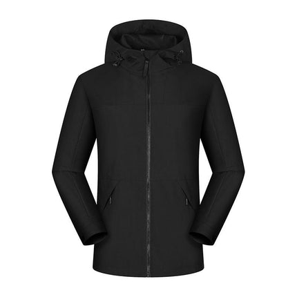 Mens Lightweight Waterproof Windproof Raincoat Hooded jackets Hiking Cycling Mountaineering clothing