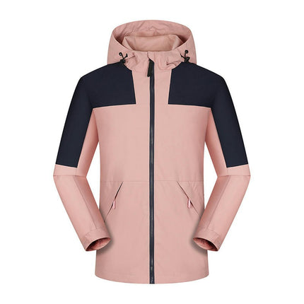 Mens Lightweight Waterproof Windproof Raincoat Hooded jackets Hiking Cycling Mountaineering clothing