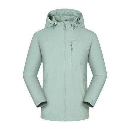 Mens Lightweight Waterproof Windproof Raincoat Hooded jackets for Men Hiking Cycling Travel