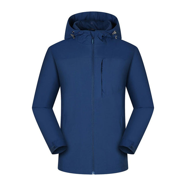 Mens Lightweight Waterproof Windproof Raincoat Hooded jackets for Men Hiking Cycling Travel