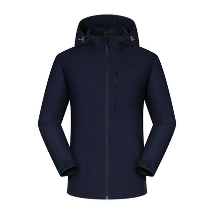 Mens Lightweight Waterproof Windproof Raincoat Hooded jackets for Men Hiking Cycling Travel