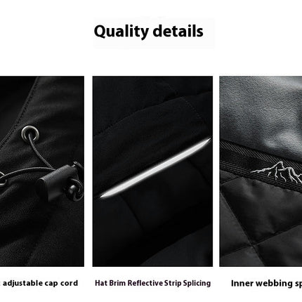 Heating Jacket Men's and Women's Outdoor Plus Velvet Warm Mountaineering Clothes USB Charging Heating Clothes