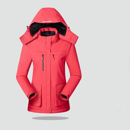 Heated Jacket for Men and Women, Winter Coat, Carbon Fiber Heating Wire Heated Hooded Jacket
