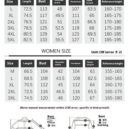 Heated Jacket for Men and Women, Winter Coat, Carbon Fiber Heating Wire Heated Hooded Jacket