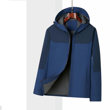 Thin Jacket-Outdoor Windproof and Rainproof Hooded Men's and Women's Mountaineering Clothes