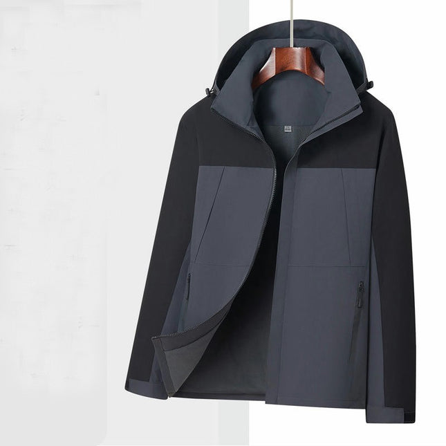 Lightweight Waterproof Jacket Windproof Rain Hooded jackets for Men and Women Hiking Cycling Travel