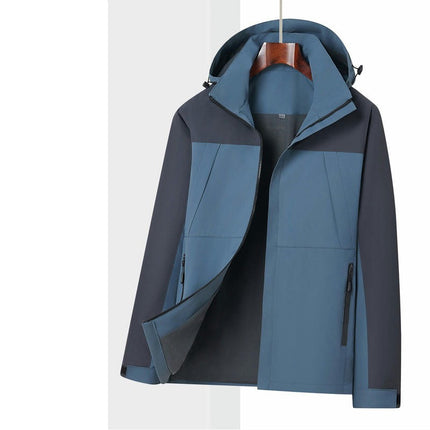 Lightweight Waterproof Jacket Windproof Rain Hooded jackets for Men and Women Hiking Cycling Travel