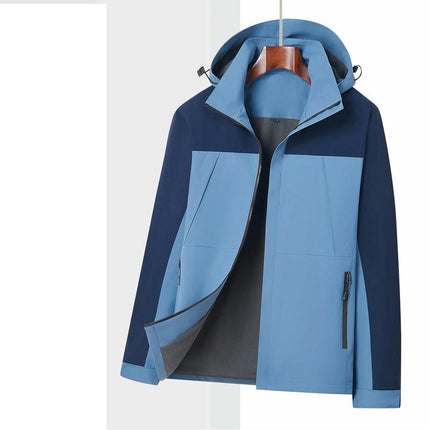 Lightweight Waterproof Jacket Windproof Rain Hooded jackets for Men and Women Hiking Cycling Travel