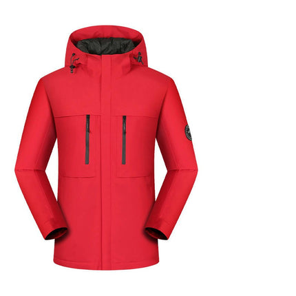 Men's and Women's Warm Jackets, Graphene Heat Storage Parkas, Windproof Mountaineering Clothing