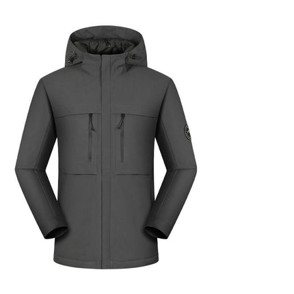 Men's and Women's Warm Jackets, Graphene Heat Storage Parkas, Windproof Mountaineering Clothing